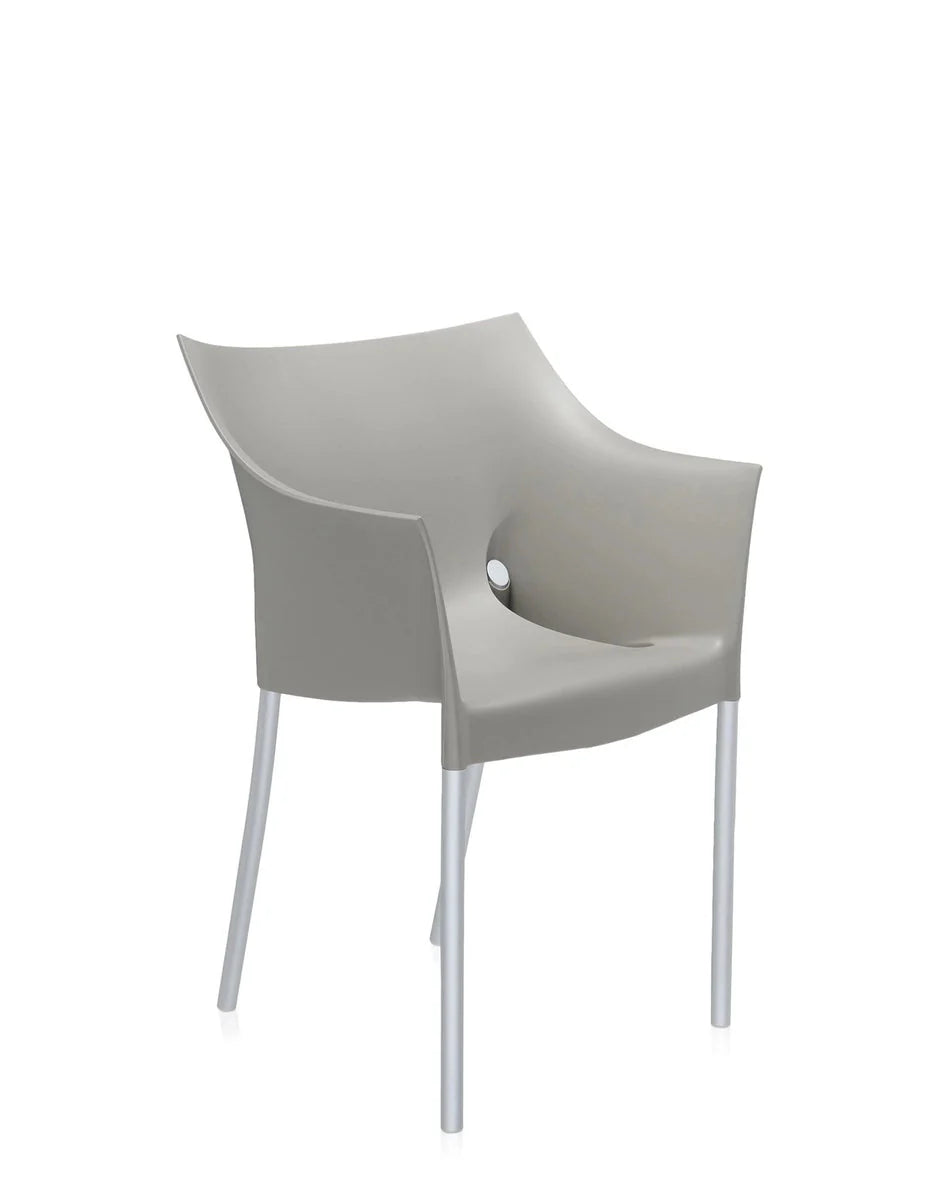 [product_category]-Kartell Dr. No Armchair, Grey-Kartell-8058967058864-048485L-KAR-2