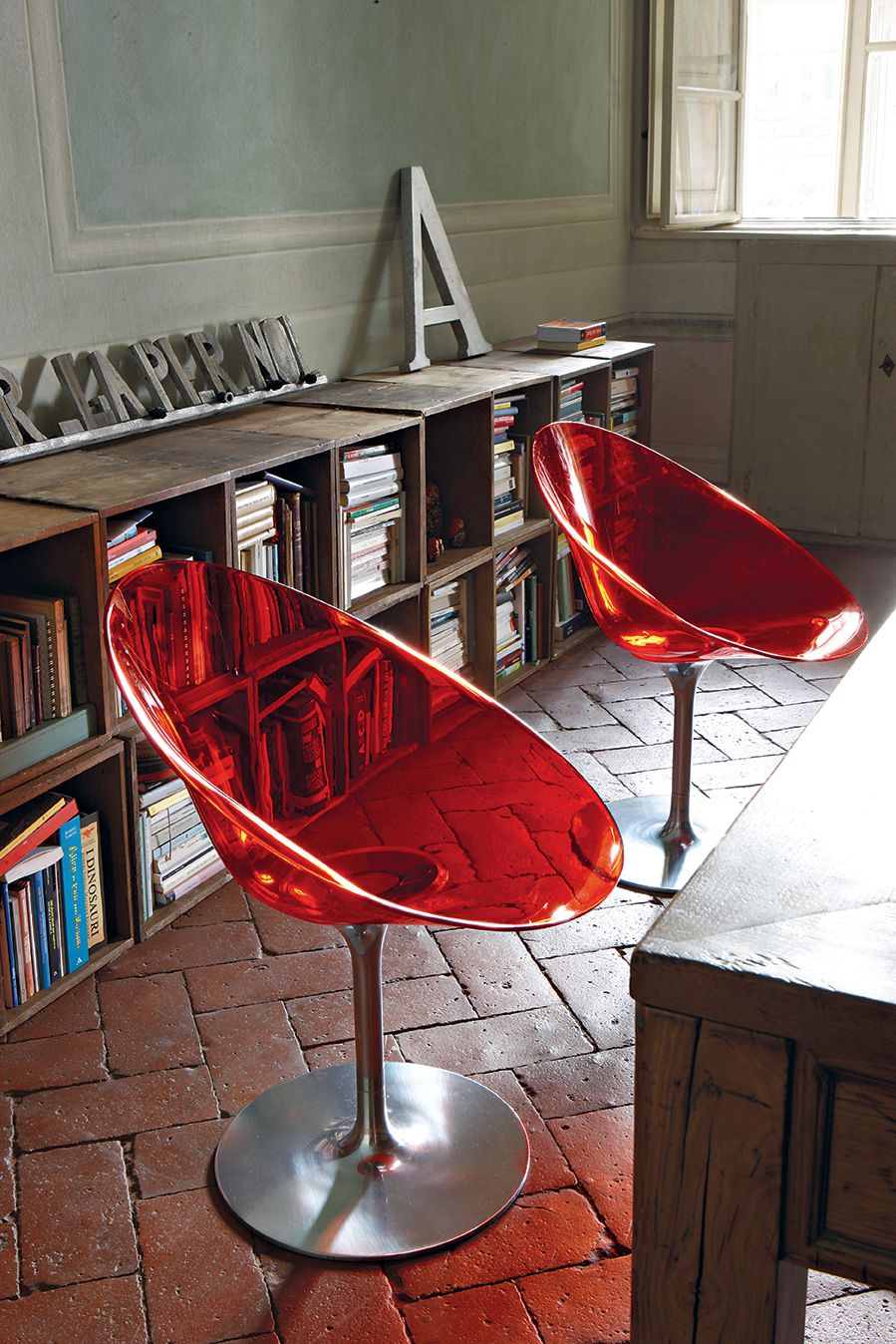 [product_category]-Kartell Eros Armchair, Crystal-Kartell-8034105782037-04835B4-KAR-5
