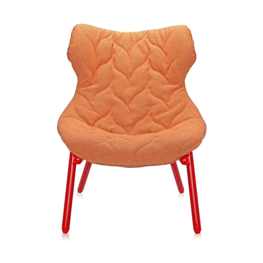 [product_category]-Kartell Foliage Armchair Trevira, Red/Orange-Kartell-8058967182736-06086RB-KAR-9