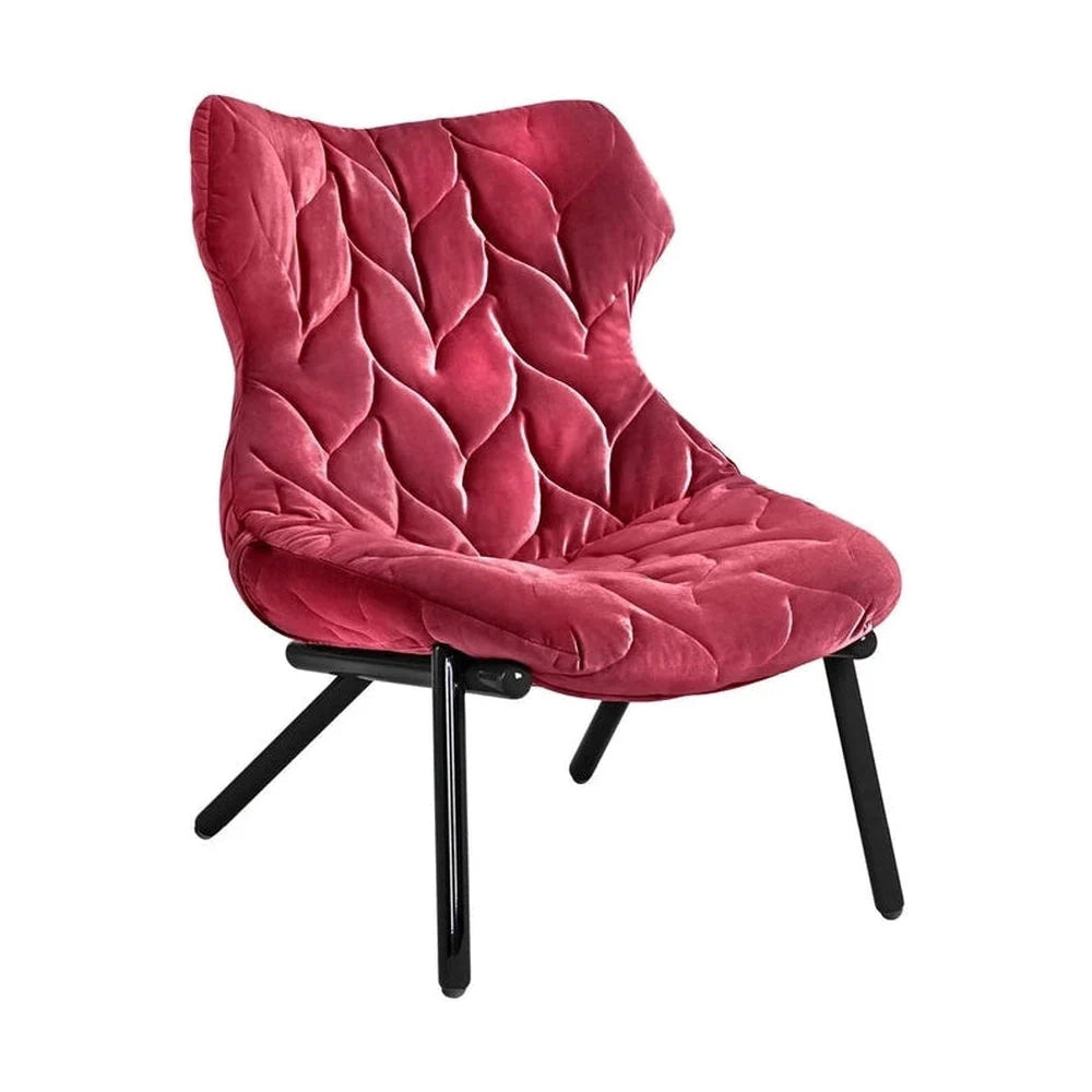 [product_category]-Kartell Foliage Armchair Velvet, White/Cardinal Red-Kartell-8058967271751-06086N4-KAR-1