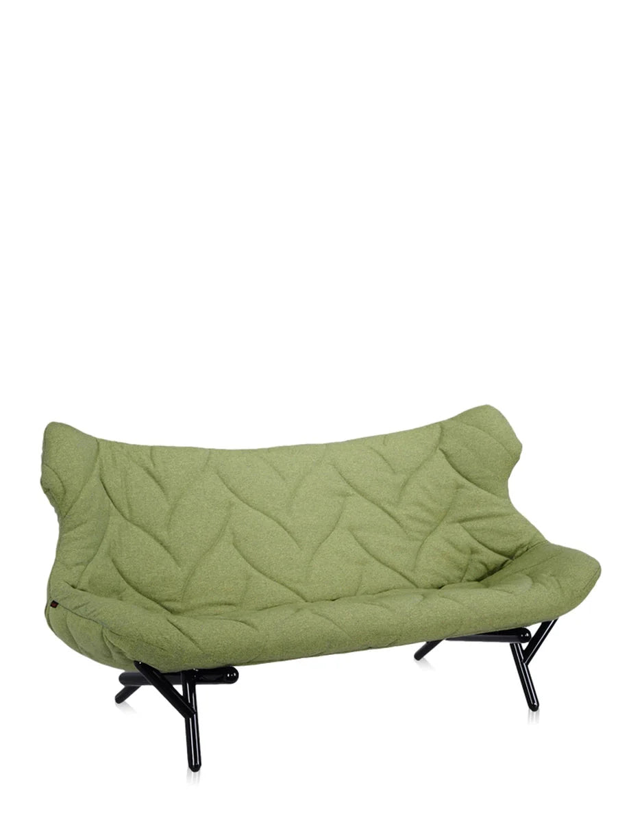 [product_category]-Kartell Foliage Sofa Trevira, Black/Green-Kartell-8058967181616-06085ND-KAR-2