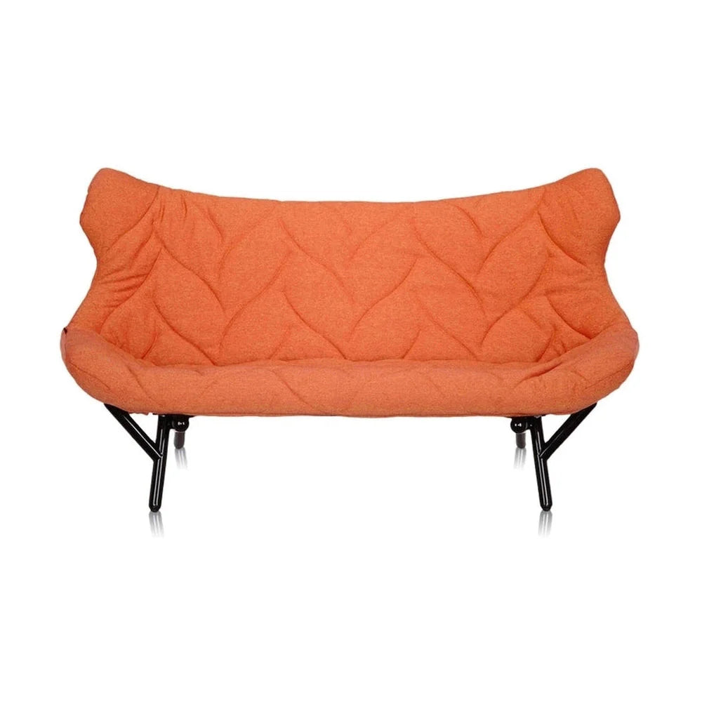 [product_category]-Kartell Foliage Sofa Trevira, Black/Orange-Kartell-8058967181579-06085NB-KAR-1