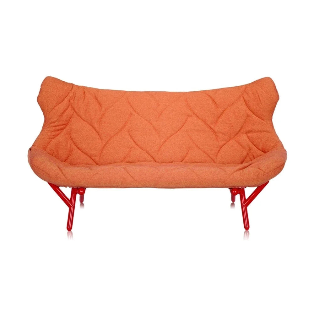 [product_category]-Kartell Foliage Sofa Trevira, Red/Orange-Kartell-8058967181791-06085RB-KAR-1
