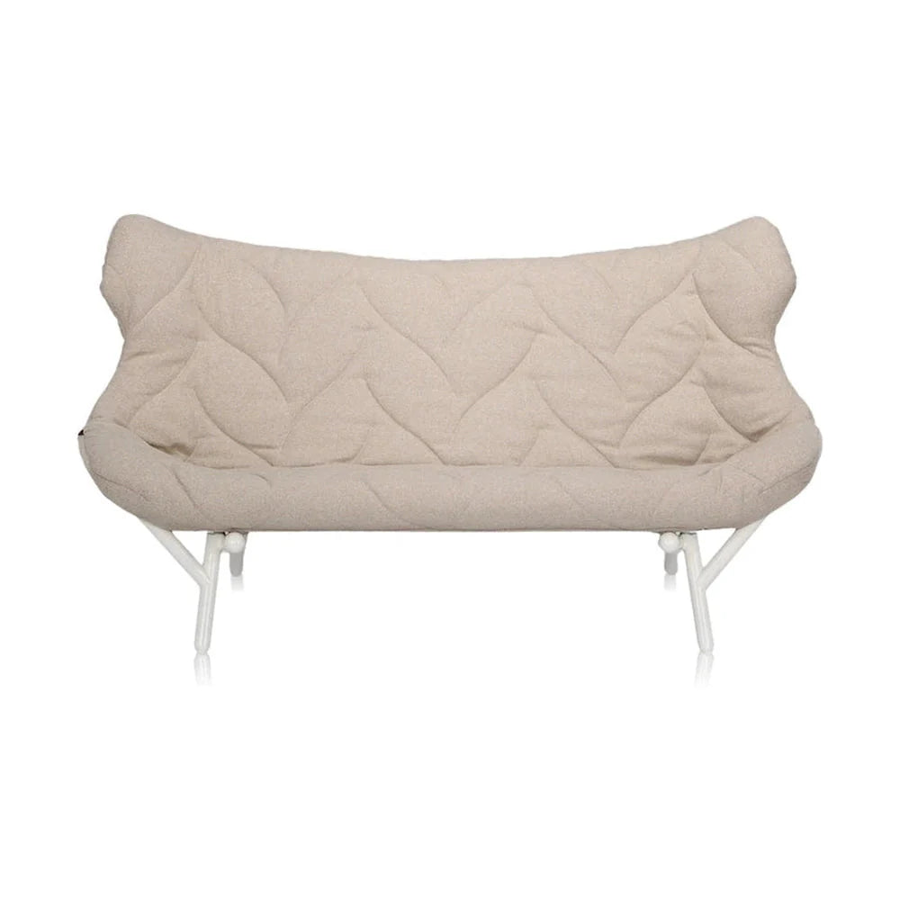 [product_category]-Kartell Foliage Sofa Trevira, White/Beige-Kartell-8058967181333-06085BA-KAR-1