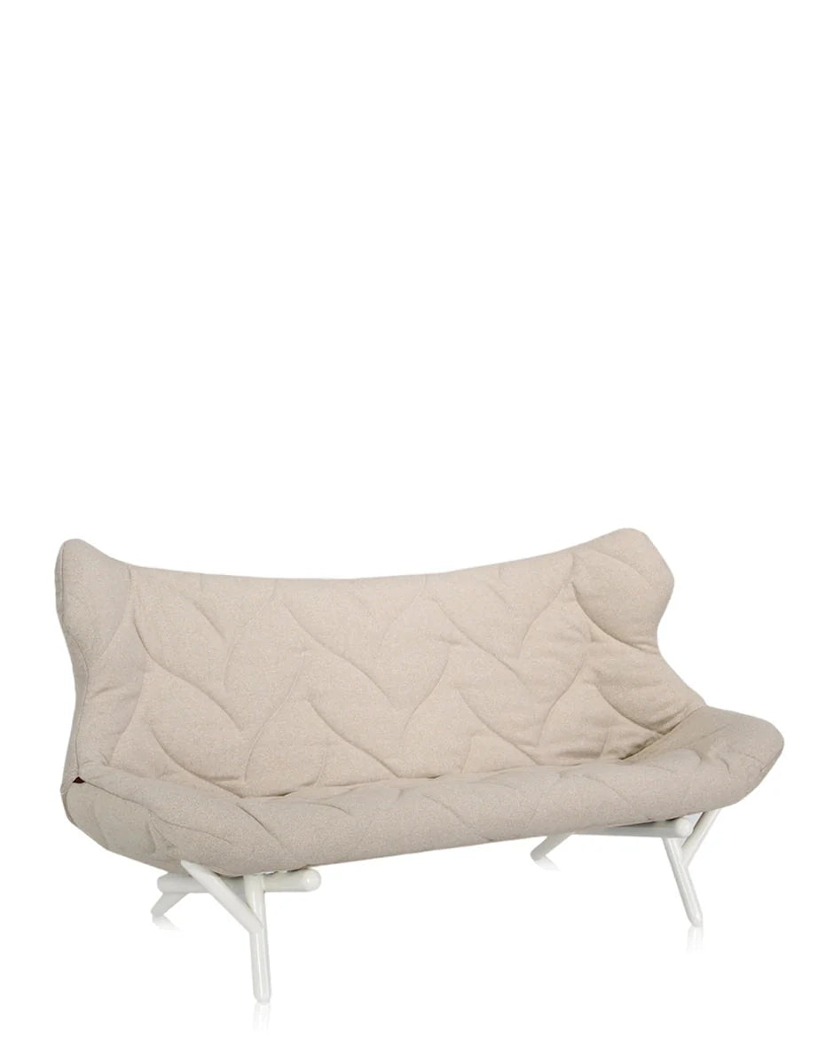 [product_category]-Kartell Foliage Sofa Trevira, White/Beige-Kartell-8058967181333-06085BA-KAR-2