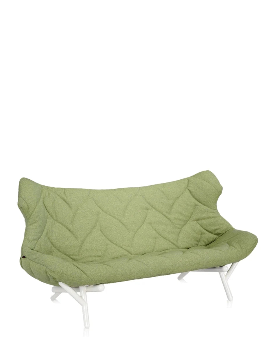 [product_category]-Kartell Foliage Sofa Trevira, White/Green-Kartell-8058967181395-06085BD-KAR-2