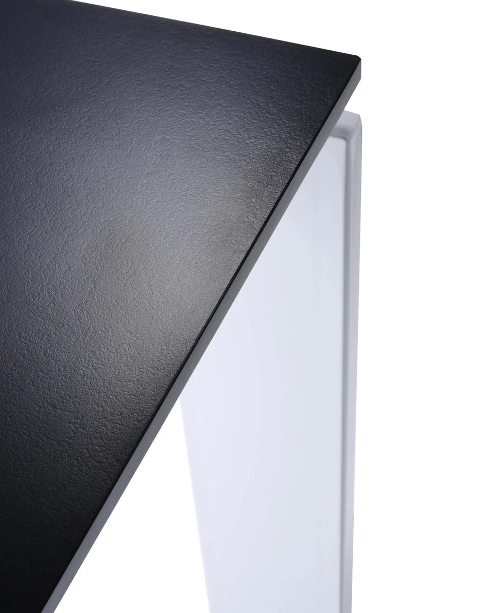 [product_category]-Kartell Four Desk 158x79 Cm, Aluminium/Black-Kartell-8058967045222-0452281-KAR-3