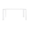 Kartell Four Desk 158x79 cm, bílá/bílá