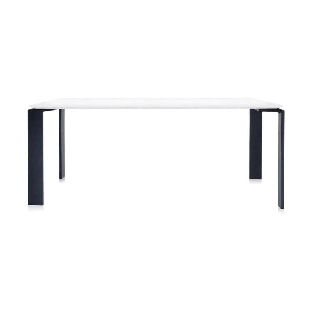 [product_category]-Kartell Four Desk 190x79 Cm, Black/White-Kartell-8058967045314-0452384-KAR-1