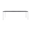 Kartell Four Desk 223x79 cm, bílá/černá