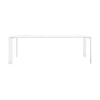 Kartell Four Desk 223x79 cm, bílá/bílá