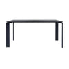 Kartell Four Soft Touch Desk 158x79 cm, černá/černá