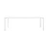 Kartell Four Soft Touch Desk 223x79 cm, bílá/bílá