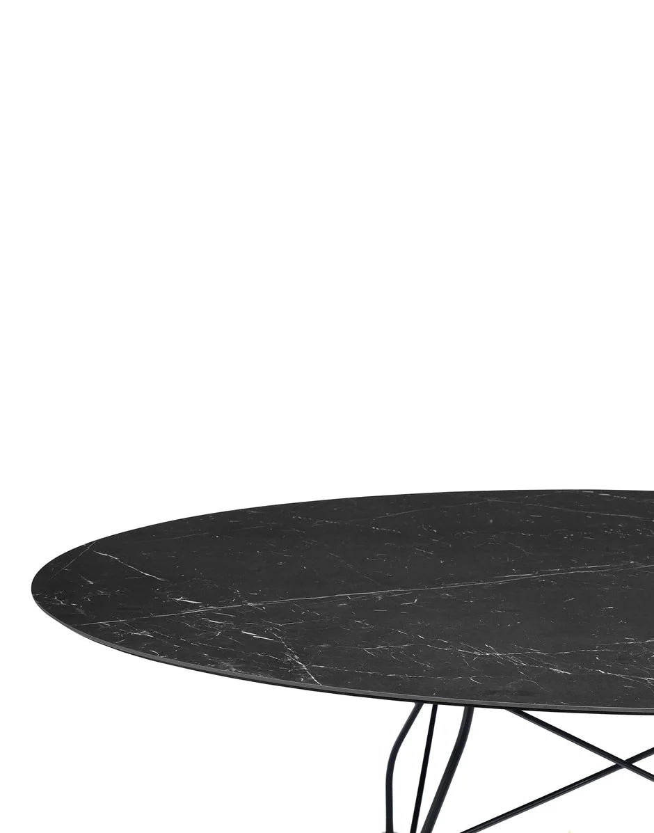 [product_category]-Kartell Glossy Table Oval Marble, Matt Black/Black-Kartell-8058967294330-04573MN-KAR-2