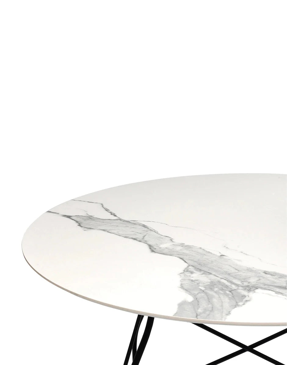 [product_category]-Kartell Glossy Table Round Marble, White-Kartell-8058967294033-04565MB-KAR-2