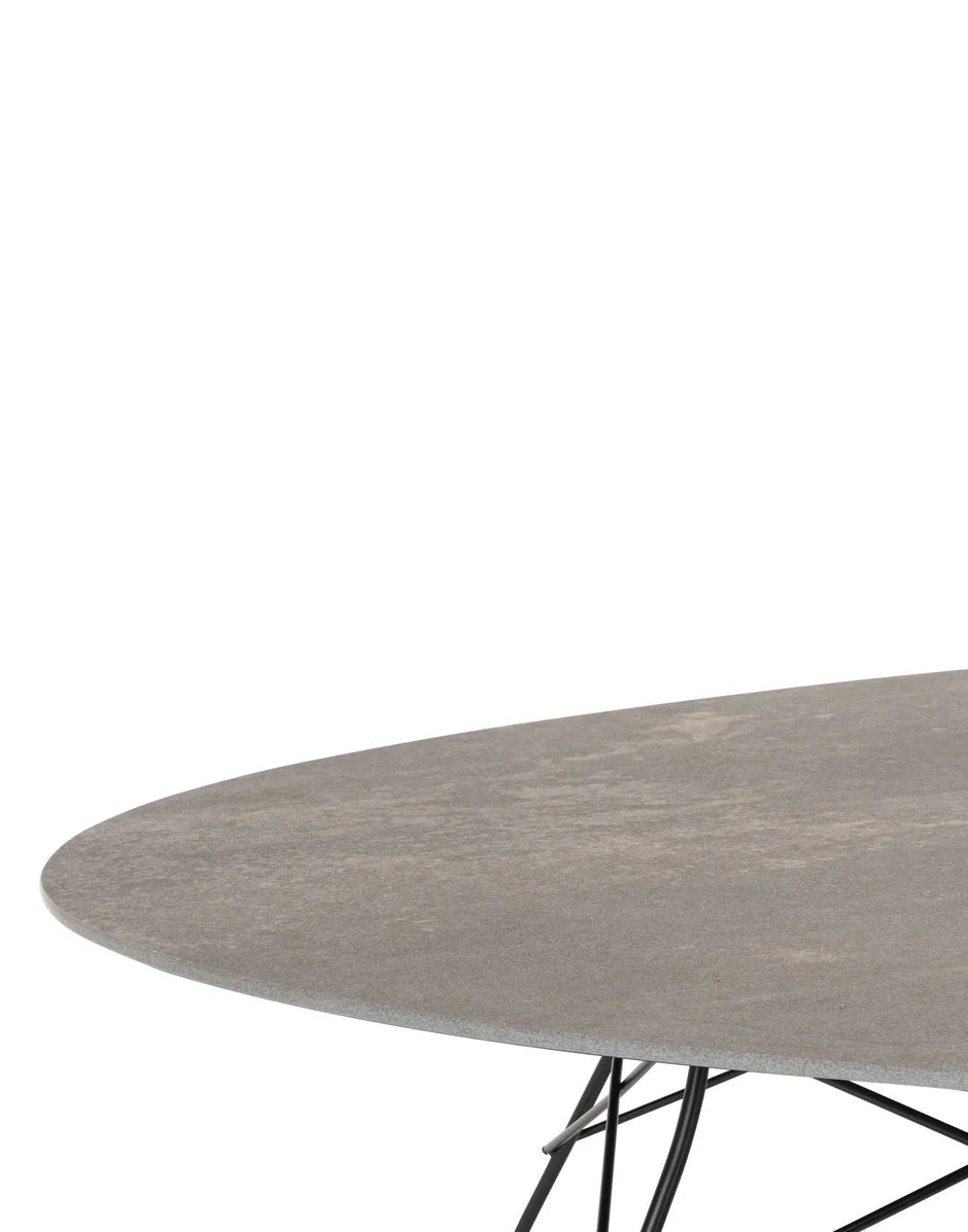 [product_category]-Kartell Glossy Table Round Outdoor, Black/Aged Bronze-Kartell-8058967303032-05578CN-KAR-2