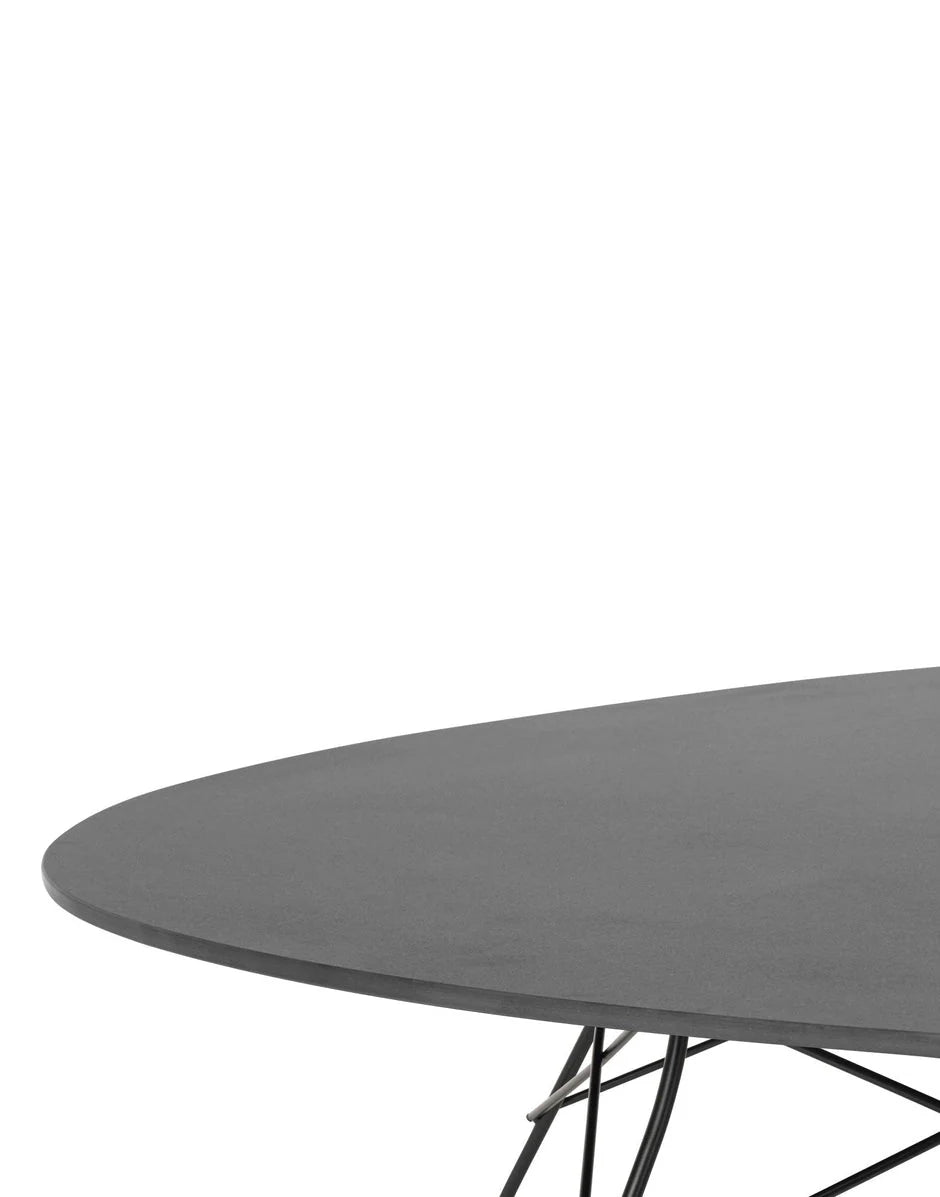 [product_category]-Kartell Glossy Table Round Outdoor, Black/Black-Kartell-8058967303070-05578NN-KAR-2