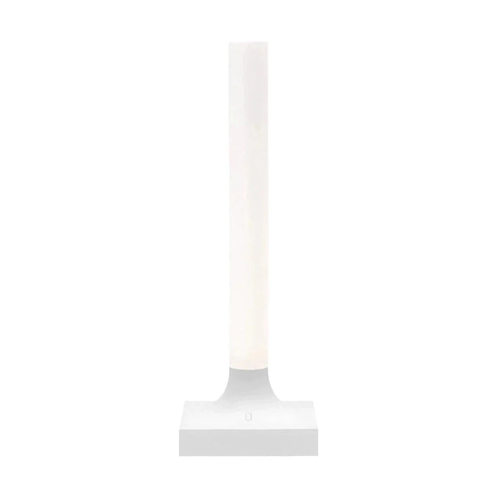 [product_category]-Kartell Goodnight Battery Table Lamp, Matt White-Kartell-8058967322866-09560BI-KAR-1