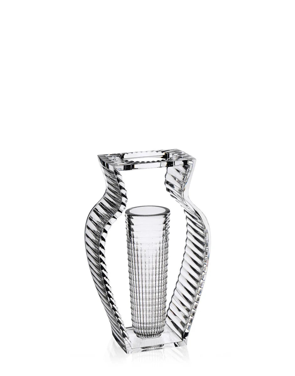 [product_category]-Kartell I Shine Vase, Crystal-Kartell-8058967186147-01215B4-KAR-2