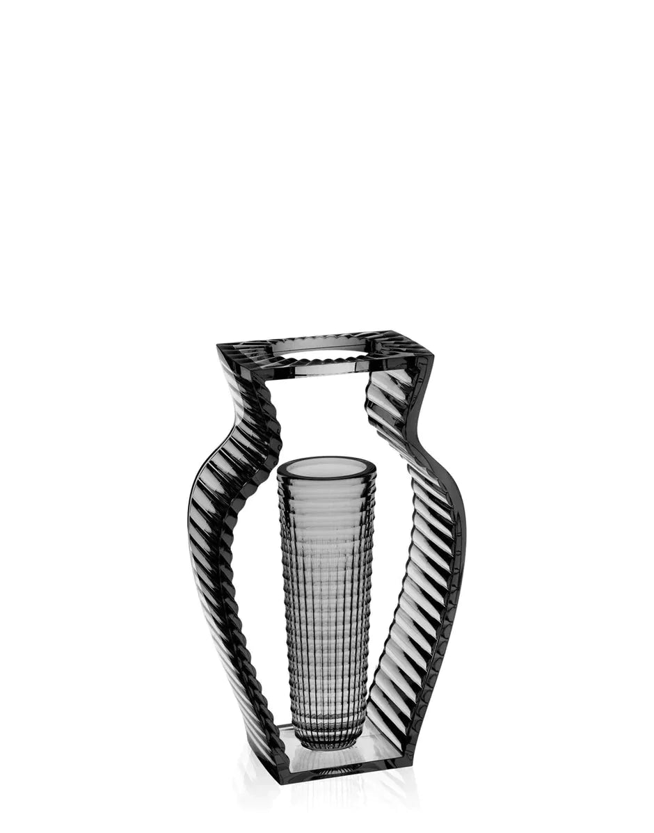 [product_category]-Kartell I Shine Vase, Fume-Kartell-8058967186161-01215V9-KAR-7