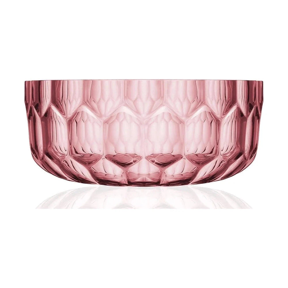[product_category]-Kartell Jellies Family Salad Bowl, Pink-Kartell-8058967199468-01498E9-KAR-1