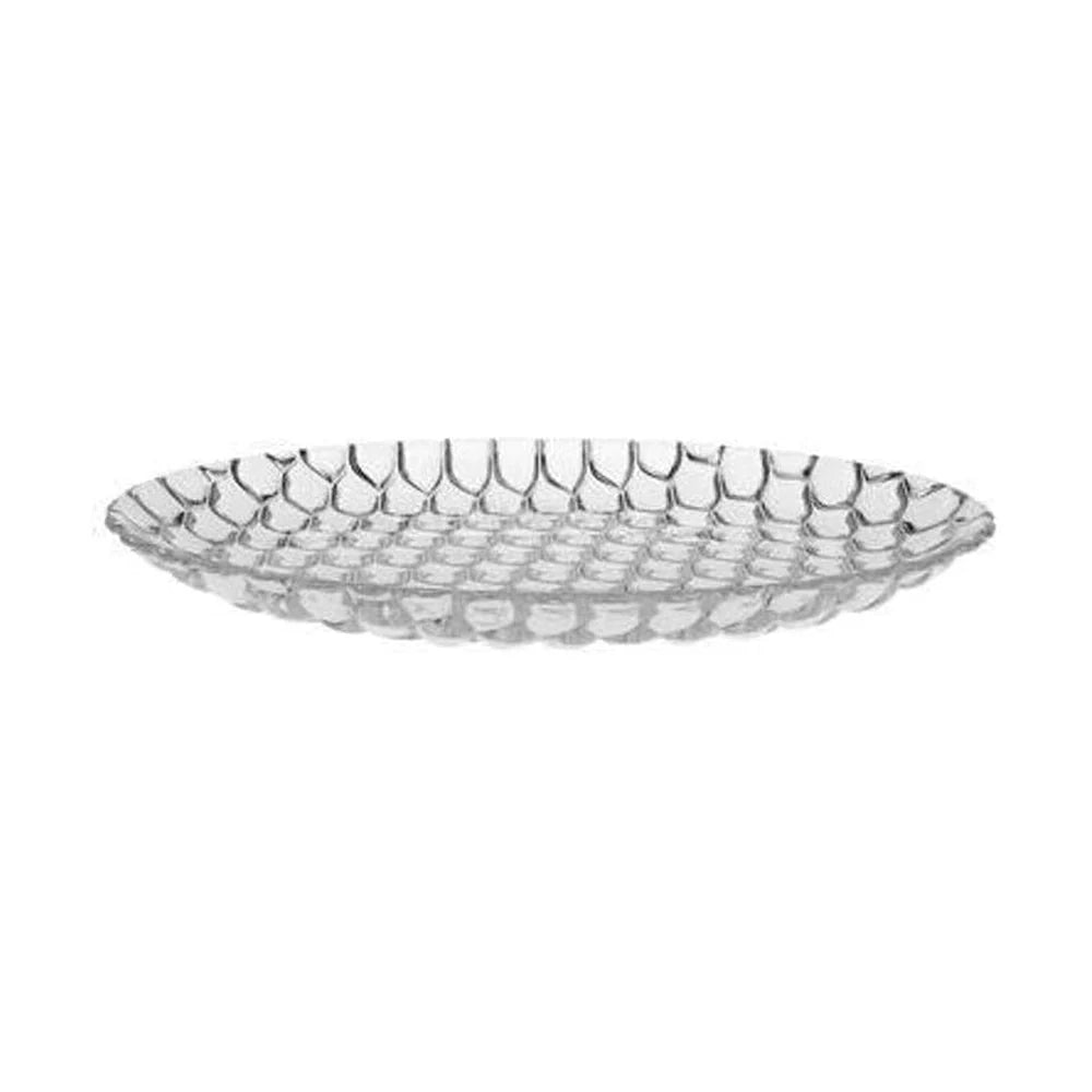 [product_category]-Kartell Jellies Family Set Of 4 Dinner Plates, Crystal-Kartell-8058967197952-01495B4-KAR-1