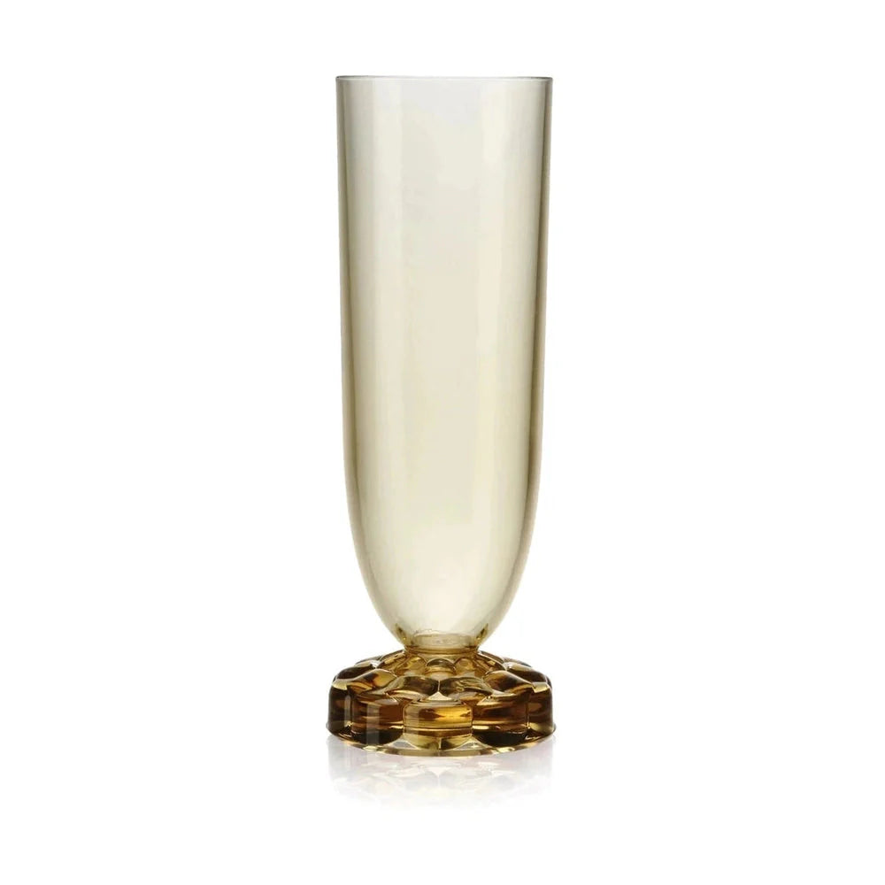 [product_category]-Kartell Jellies Family Set Of 4 Flute Glasses, Green-Kartell-8058967210064-01581E2-KAR-1