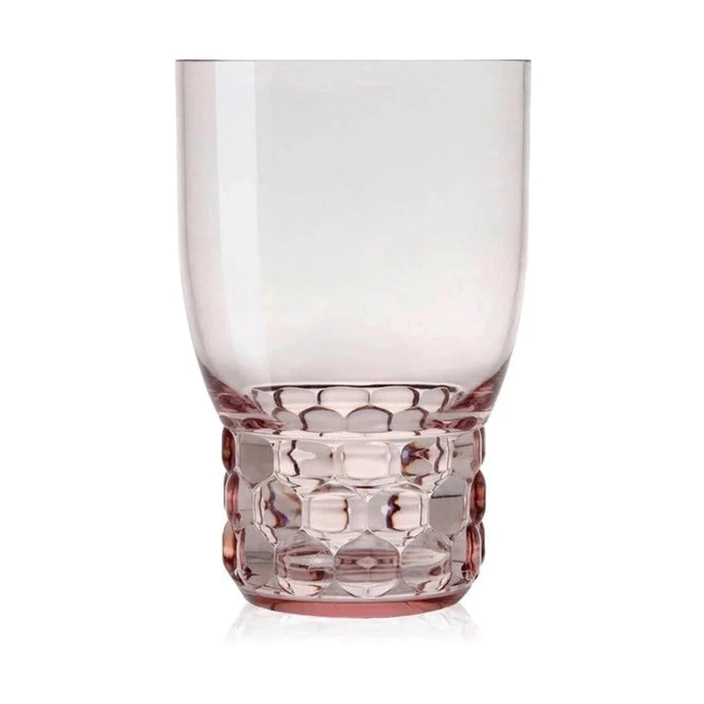 [product_category]-Kartell Jellies Family Set Of 4 Water Glasses, Pink-Kartell-8058967196771-01492E9-KAR-1