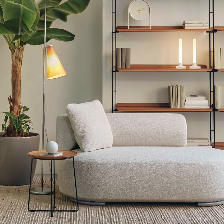 [product_category]-Kartell K Lux Floor Lamp, Grey Stand/Smoke-Kartell-8058967334029-09425GF-KAR-3