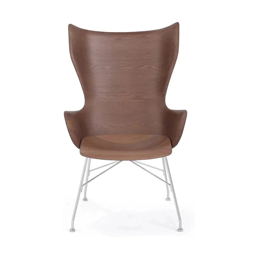 [product_category]-Kartell K/Wood Armchair Slatted Ash, Dark Wood/Chrome-Kartell-8058967295078-04916SC-KAR-1