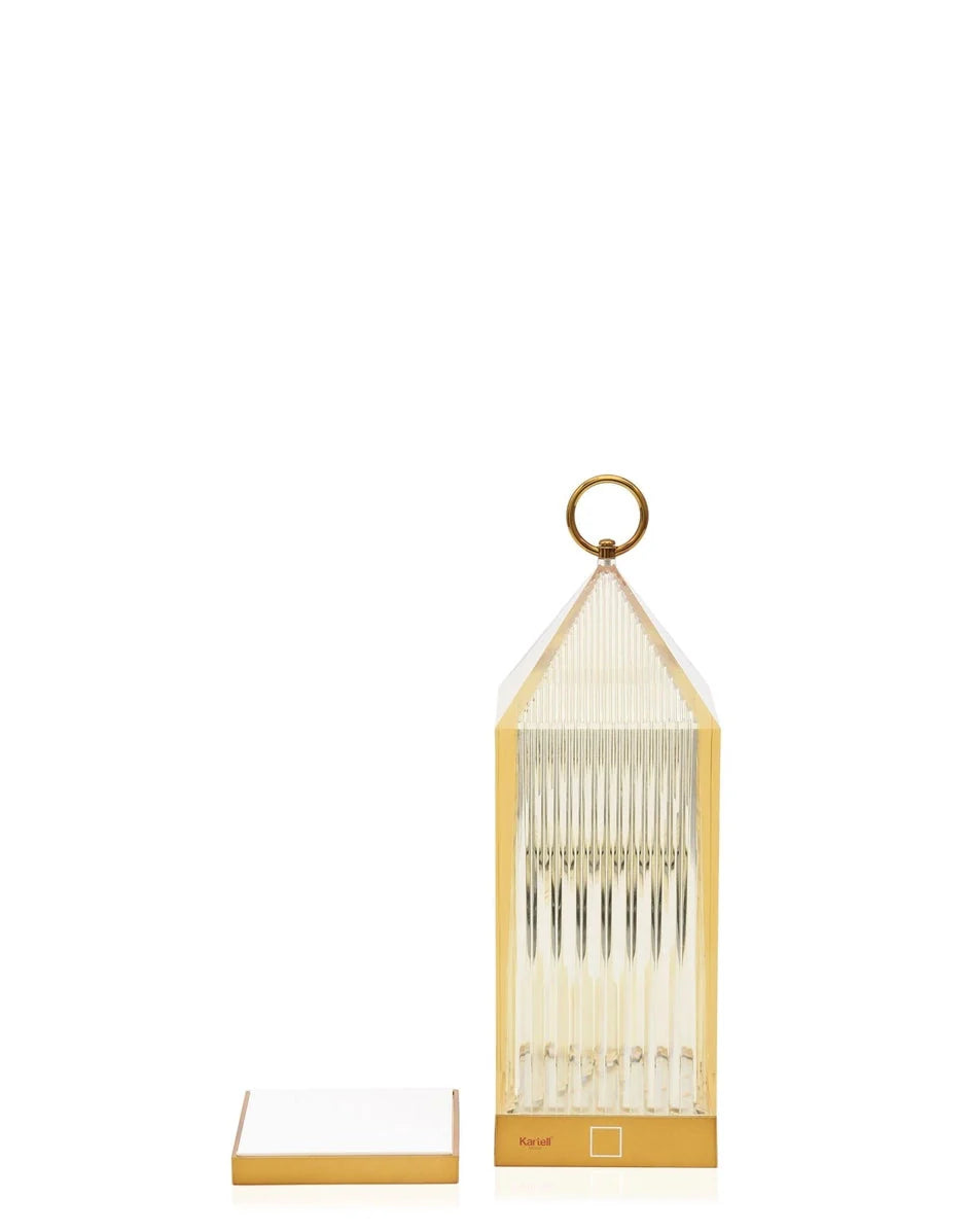 [product_category]-Kartell Lantern Table Lamp, Amber-Kartell-8058967267891-09335AM-KAR-3