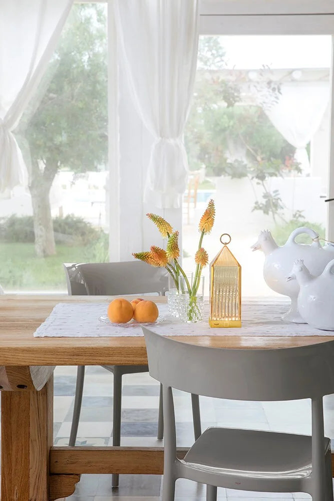 [product_category]-Kartell Lantern Table Lamp, Amber-Kartell-8058967267891-09335AM-KAR-6