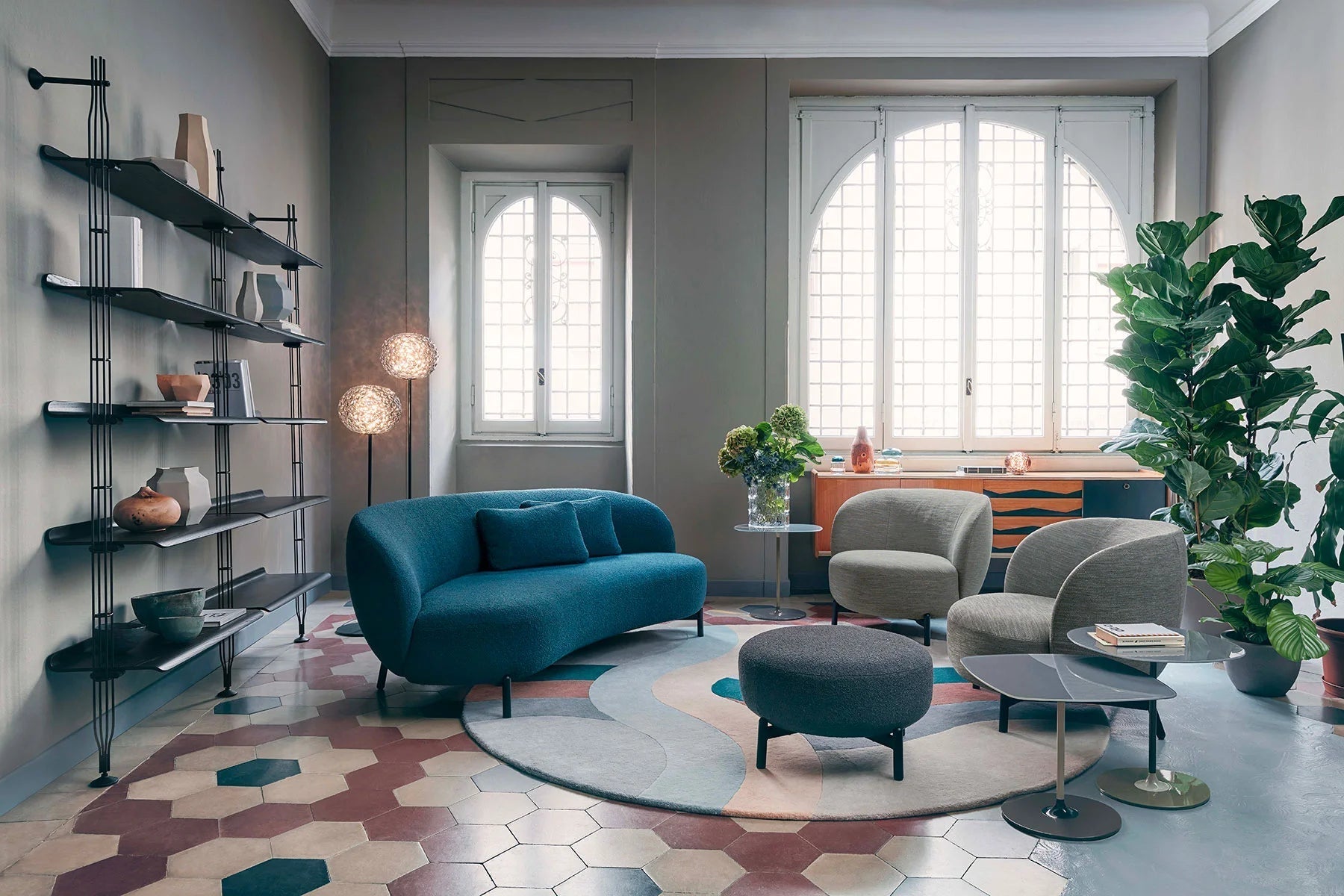 [product_category]-Kartell Lunam Sofa Orsetto, Blue-Kartell-8058967325447-06247N5-KAR-3