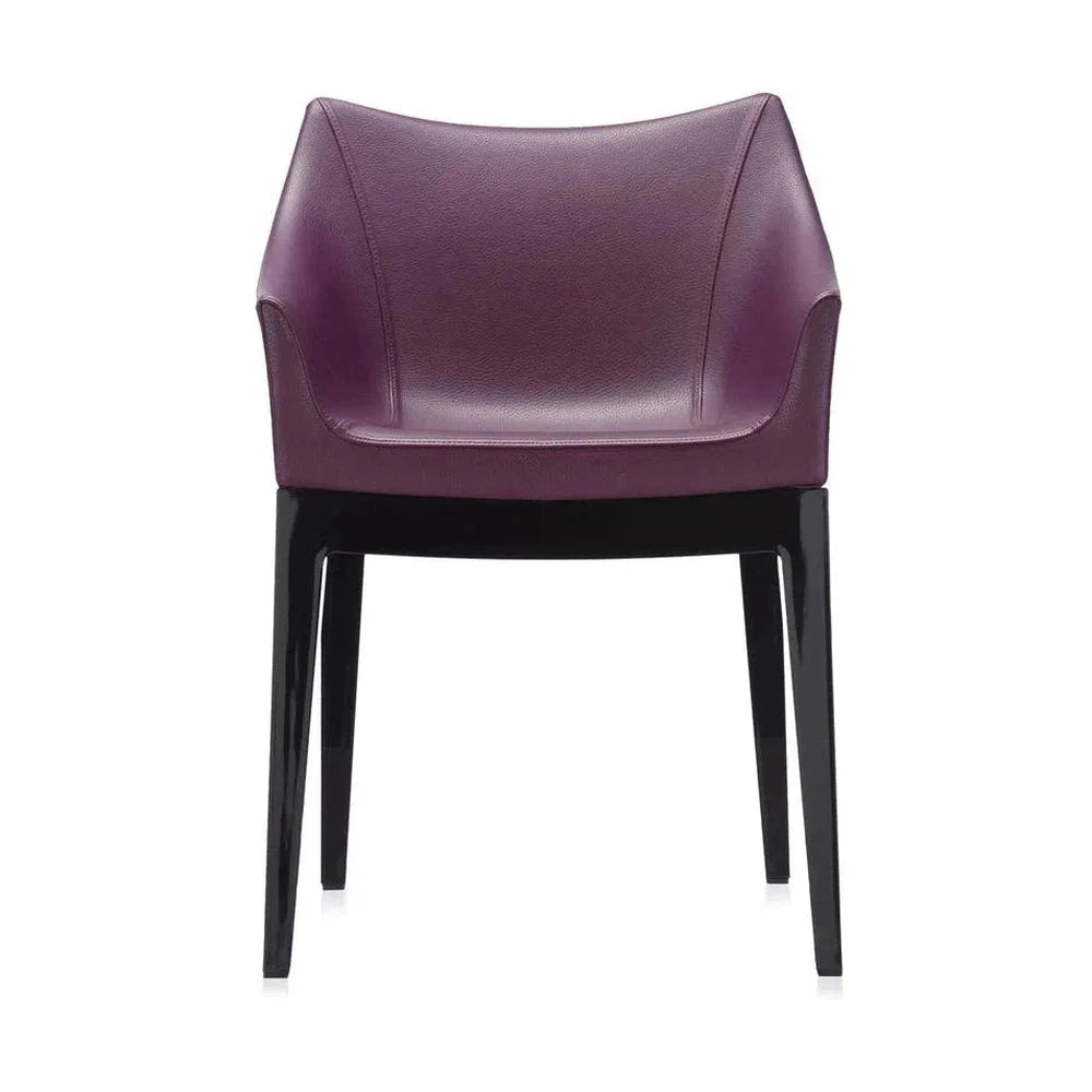 [product_category]-Kartell Madame Ecopelle Armchair, Black/Bordeaux-Kartell-8058967260397-05838N3-KAR-1