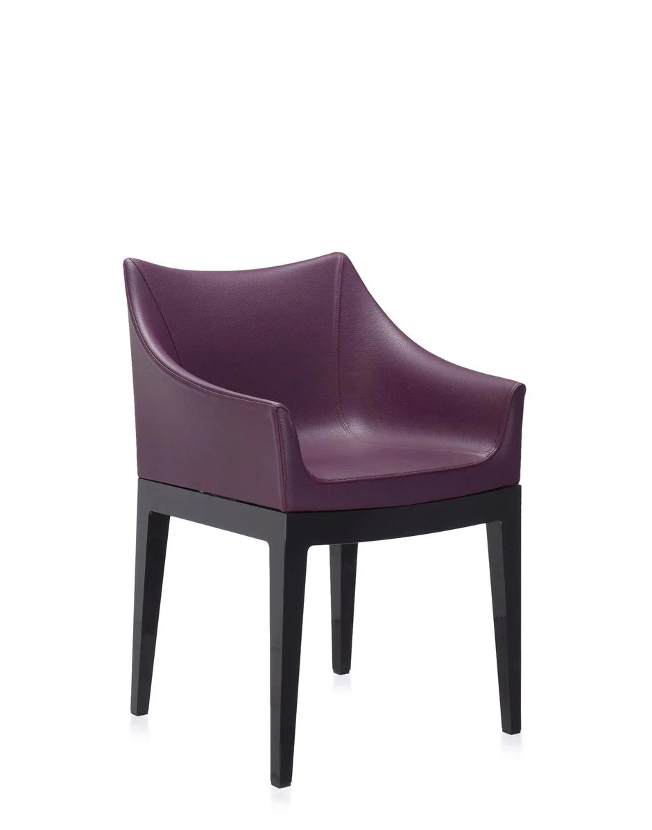 [product_category]-Kartell Madame Ecopelle Armchair, Black/Bordeaux-Kartell-8058967260397-05838N3-KAR-2
