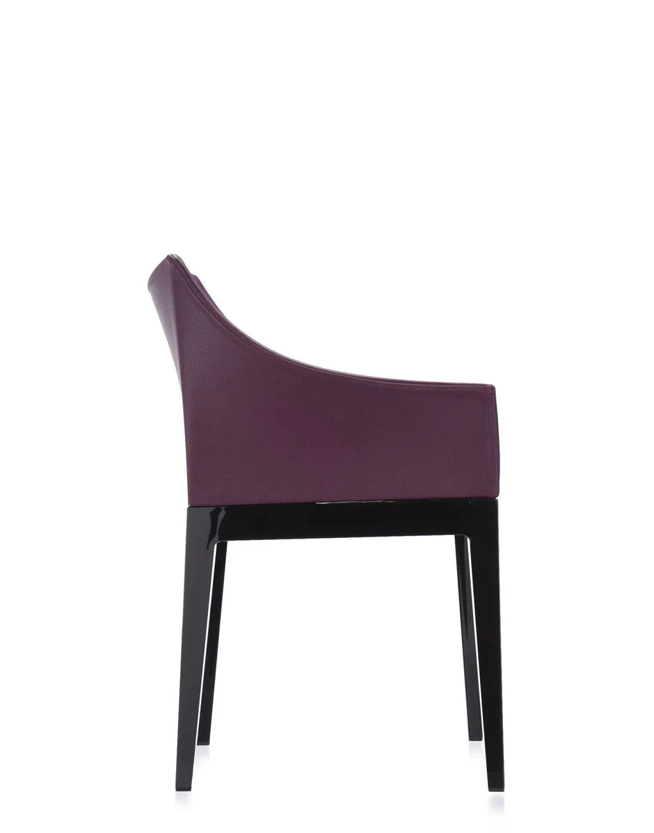 [product_category]-Kartell Madame Ecopelle Armchair, Black/Bordeaux-Kartell-8058967260397-05838N3-KAR-3