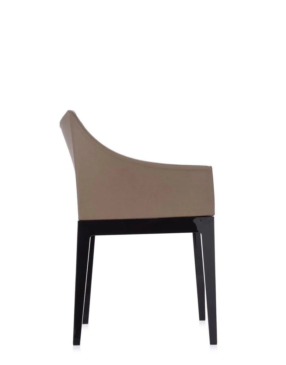 [product_category]-Kartell Madame Ecopelle Armchair, Black/Taupe-Kartell-8058967260410-05838N4-KAR-3