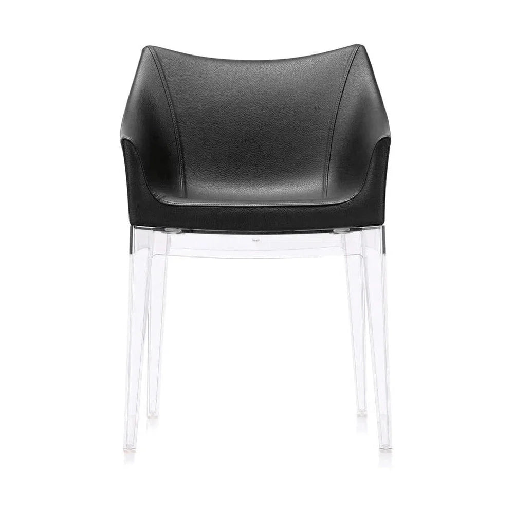[product_category]-Kartell Madame Ecopelle Armchair, Crystal/Black-Kartell-8058967270440-05838B7-KAR-1