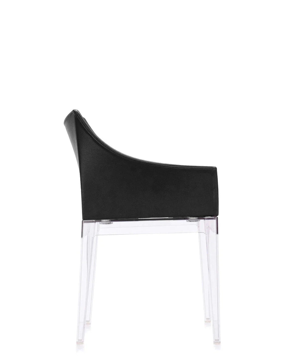 [product_category]-Kartell Madame Ecopelle Armchair, Crystal/Black-Kartell-8058967270440-05838B7-KAR-3