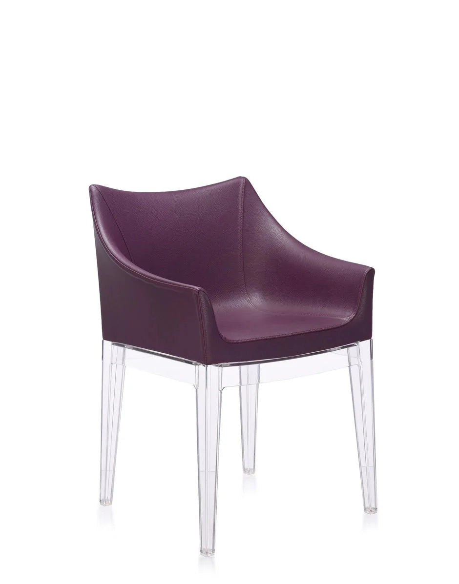 [product_category]-Kartell Madame Ecopelle Armchair, Crystal/Bordeaux-Kartell-8058967260359-05838B3-KAR-2