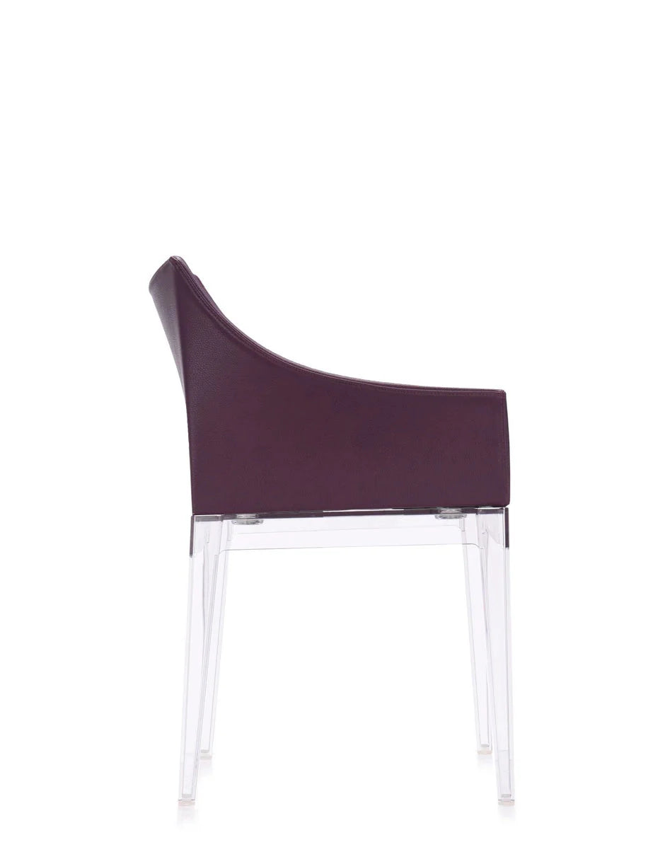 [product_category]-Kartell Madame Ecopelle Armchair, Crystal/Bordeaux-Kartell-8058967260359-05838B3-KAR-3