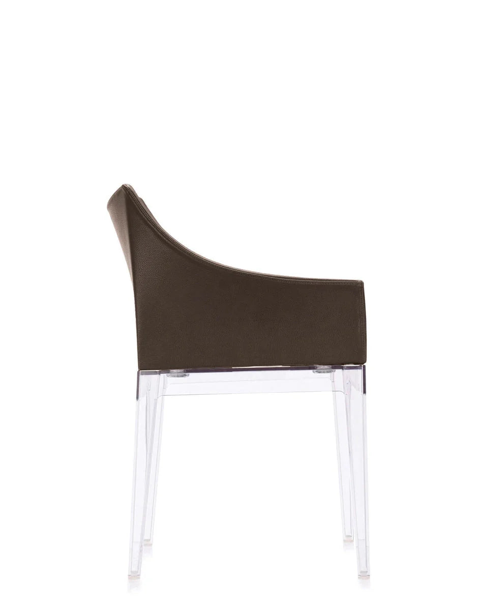 [product_category]-Kartell Madame Ecopelle Armchair, Crystal/Brick Red-Kartell-8058967270402-05838B5-KAR-3