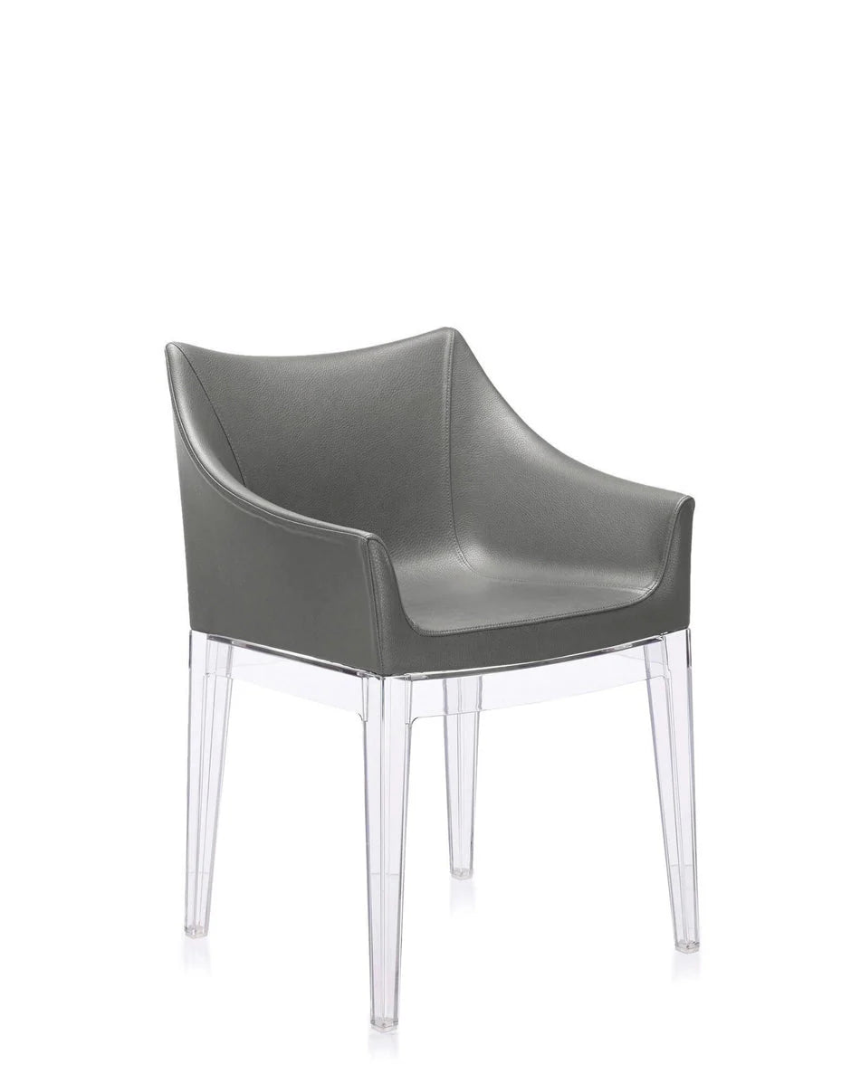 [product_category]-Kartell Madame Ecopelle Armchair, Crystal/Grey-Kartell-8058967270426-05838B6-KAR-2