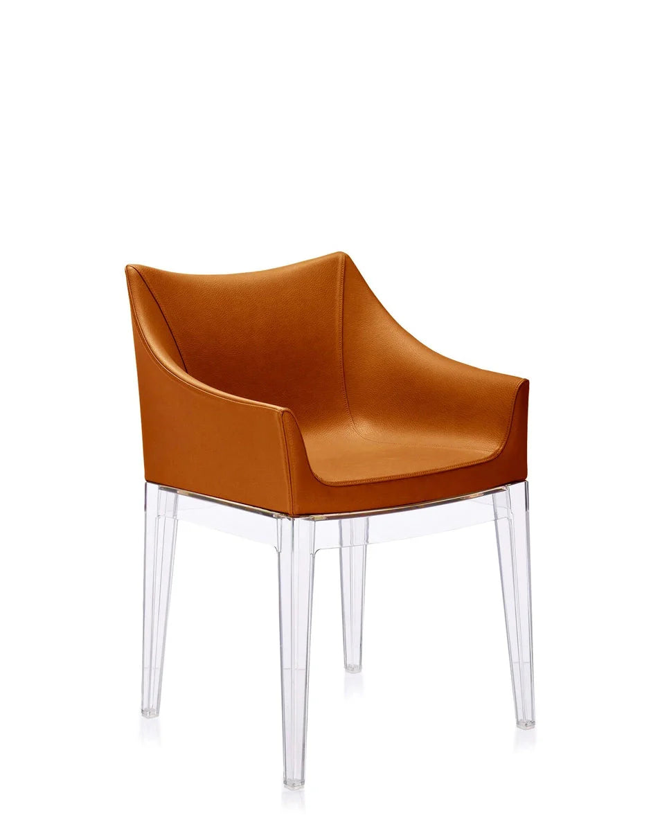 [product_category]-Kartell Madame Ecopelle Armchair, Crystal/Tobacco-Kartell-8058967287257-05838B8-KAR-2