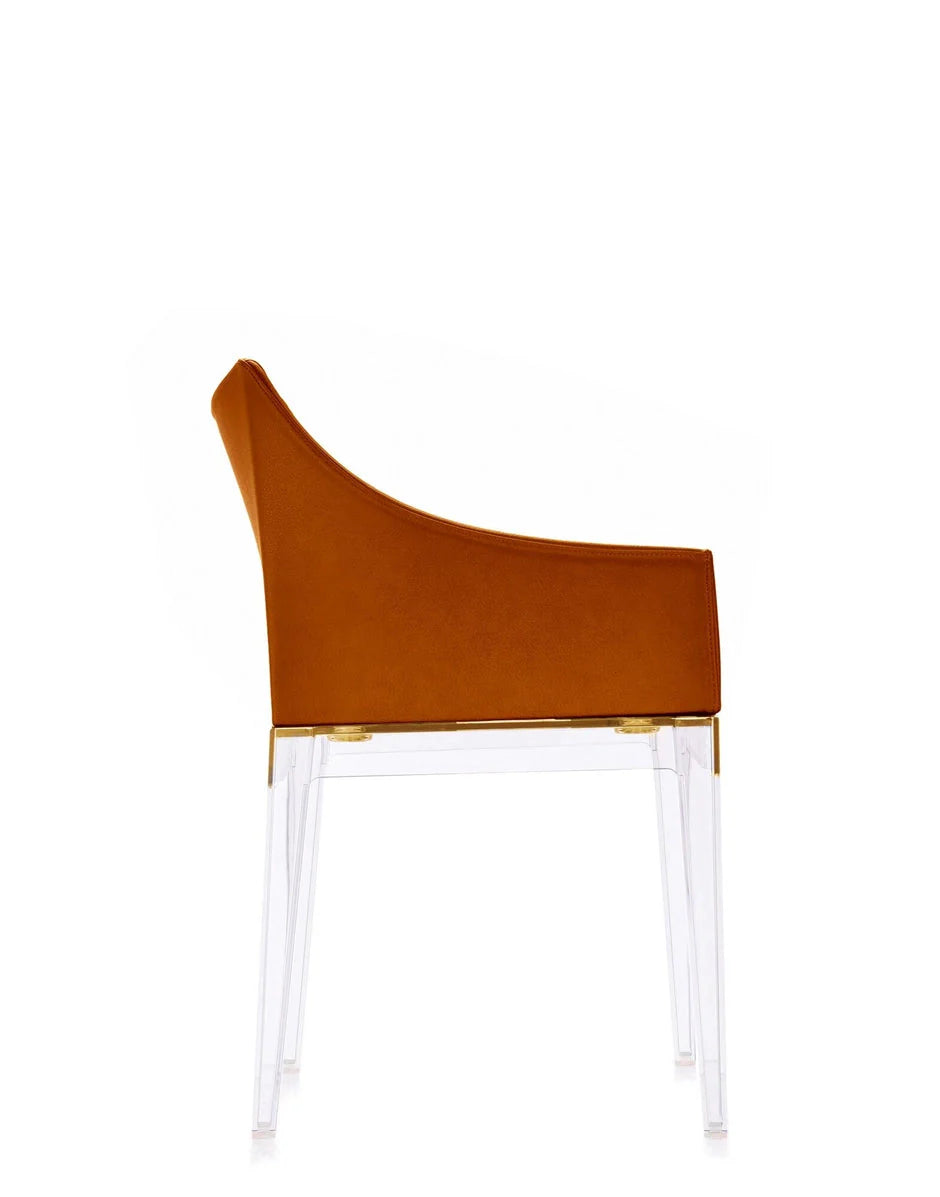 [product_category]-Kartell Madame Ecopelle Armchair, Crystal/Tobacco-Kartell-8058967287257-05838B8-KAR-3