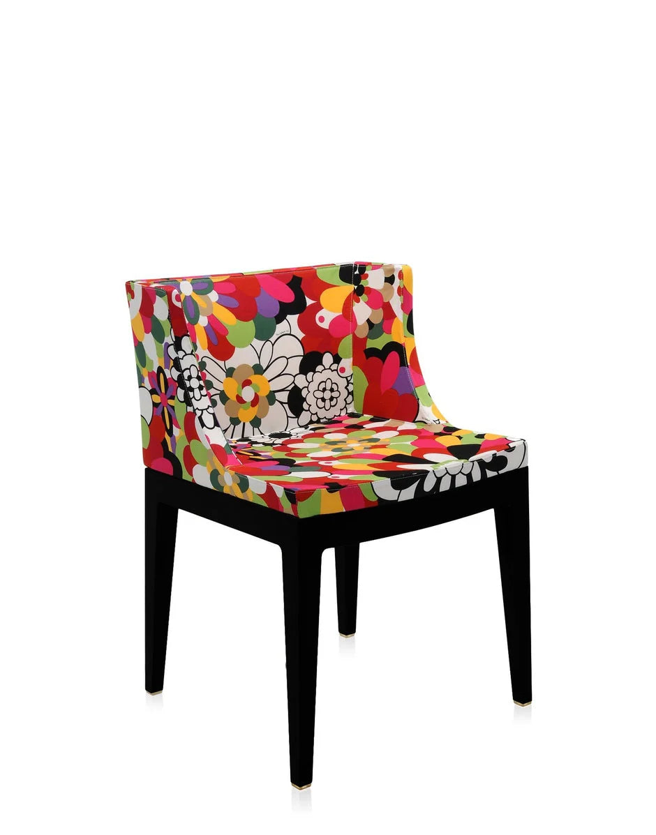 [product_category]-Kartell Mademoiselle à La Mode Armchair, Black/Vevey Red Tones-Kartell-8034105782624-04892QQ-KAR-2