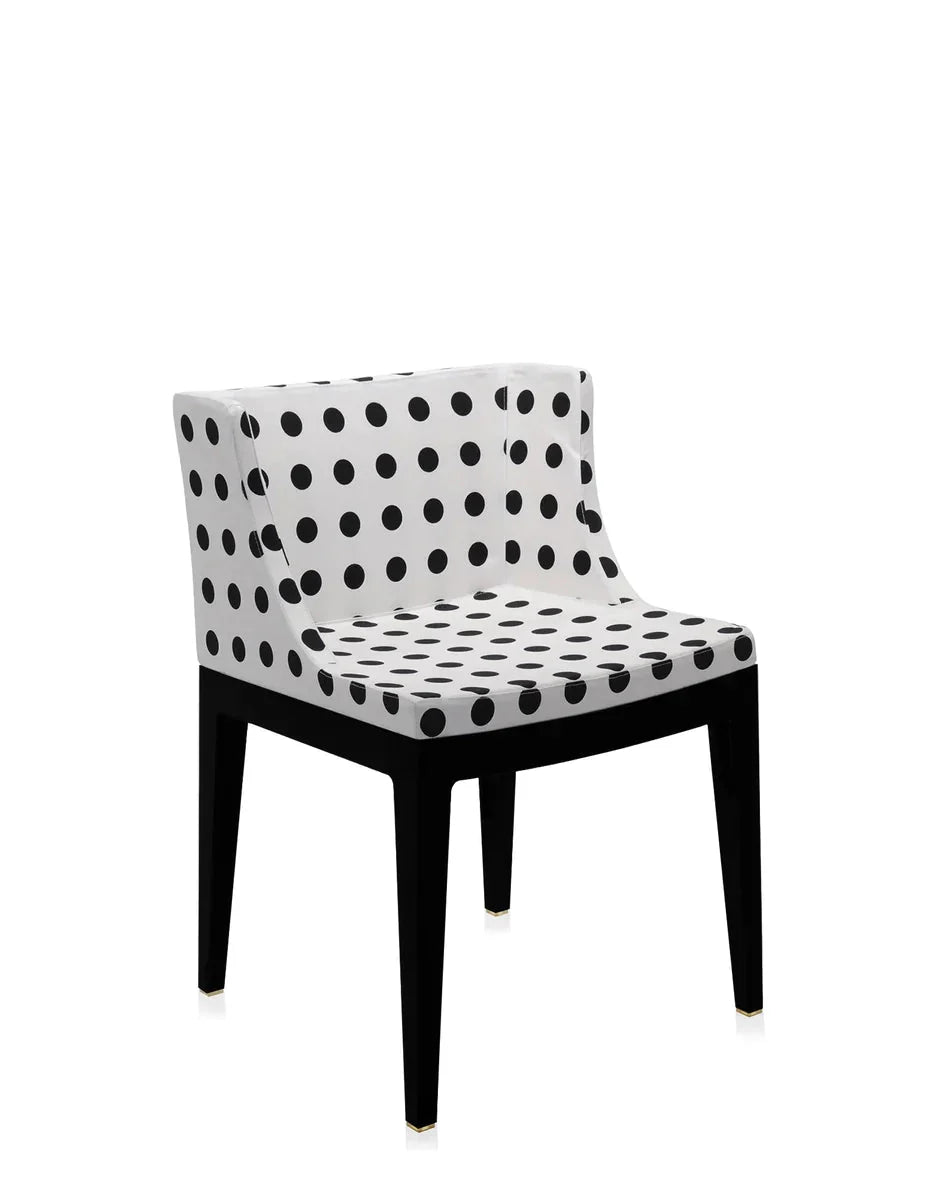 [product_category]-Kartell Mademoiselle à La Mode Armchair, Black/White Pattern-Kartell-8058967170207-04896PB-KAR-12