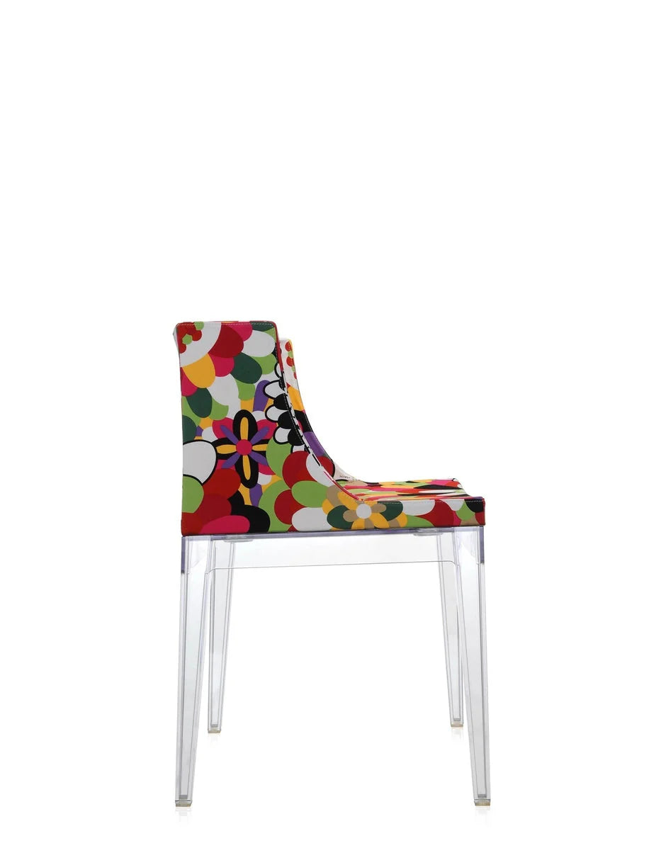 [product_category]-Kartell Mademoiselle à La Mode Armchair, Transparent/Vevey Red Tones-Kartell-8034105784017-04893QQ-KAR-3
