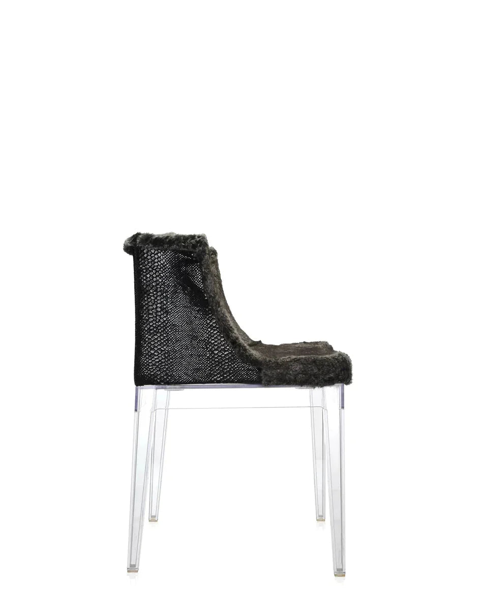 [product_category]-Kartell Mademoiselle Kravitz Armchair, Transparent/Grey-Kartell-8058967177008-0419307-KAR-12