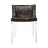 Kartell Mademoiselle Kravitz křeslo, průhledný/šedý